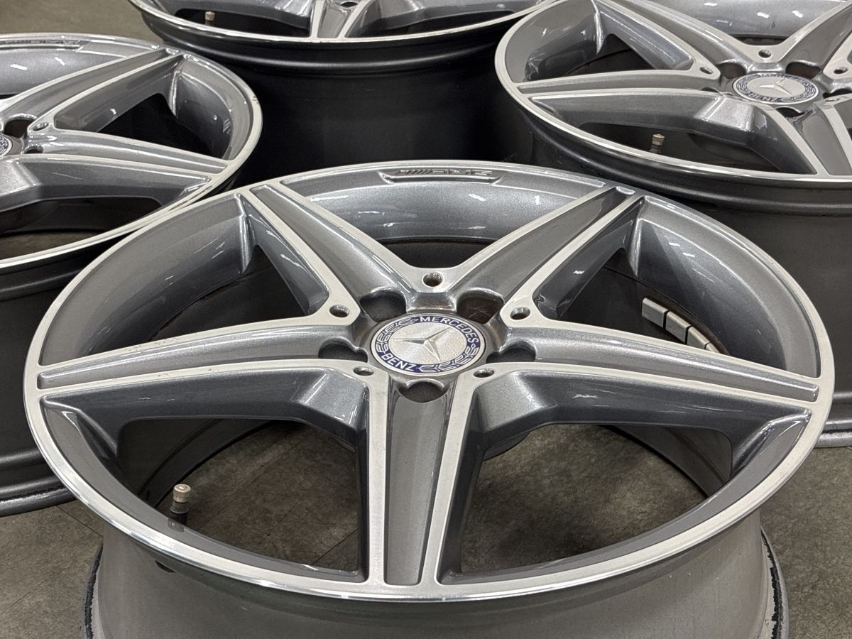 正規品】メルセデス ベンツ W205 Cクラス 純正 18in 7.5J+44 8.5J+49
