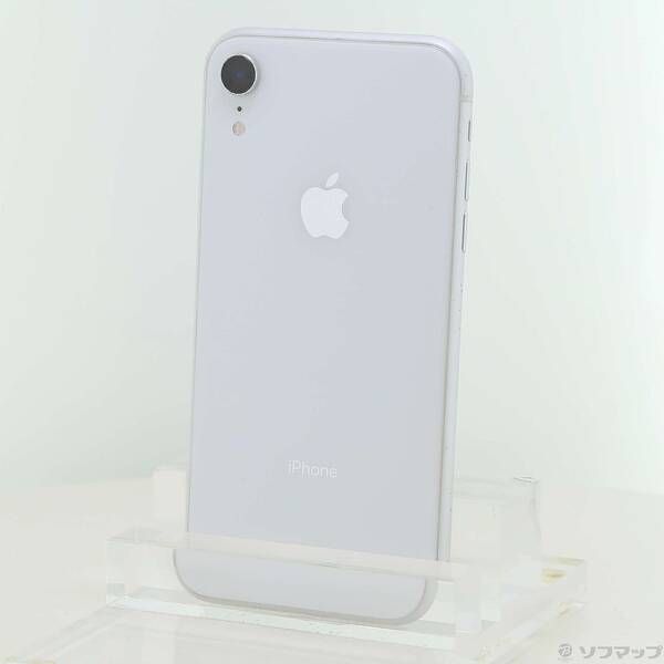 ソフマップ 〔中古品〕 iPhoneXR 128GB ホワイト MT0J2J/A SIMフリー【262】