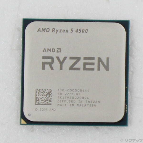 ソフマップ 〔中古品〕 Ryzen 5 4500 〔3.6GHz/SOCKET AM4〕【262】