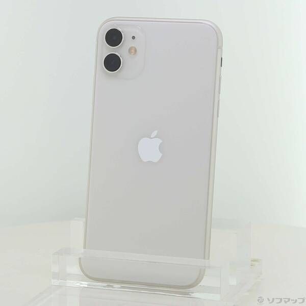ソフマップ 〔中古品〕 iPhone11 128GB ホワイト MWM22J／A SIMフリー【352】