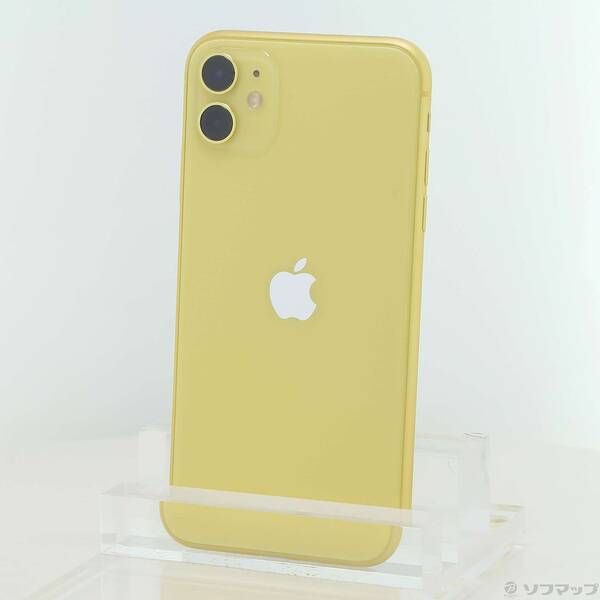 ソフマップ 〔中古品〕 iPhone11 128GB イエロー MWM42J／A SIMフリー【262】