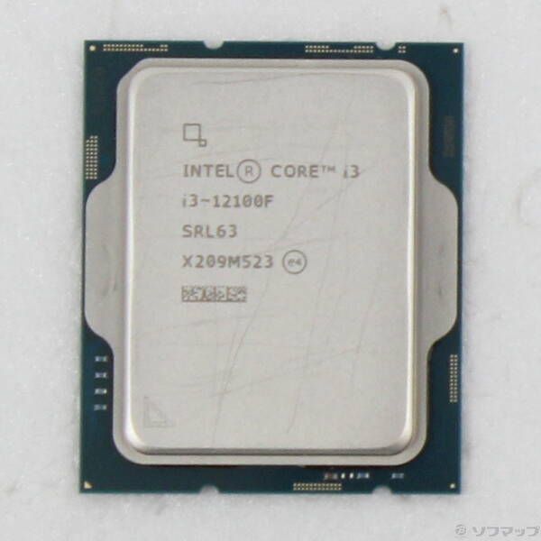 ソフマップ 〔中古品〕 Core i3 12100F 〔3.3GHz／LGA 1700〕【262】