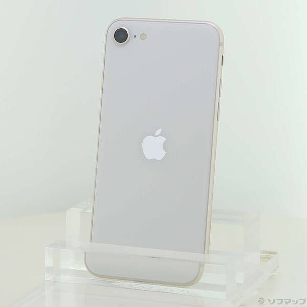 ソフマップ 〔中古品〕 iPhone SE 第3世代 64GB スターライト MMYD3J／A SIMフリー【262】