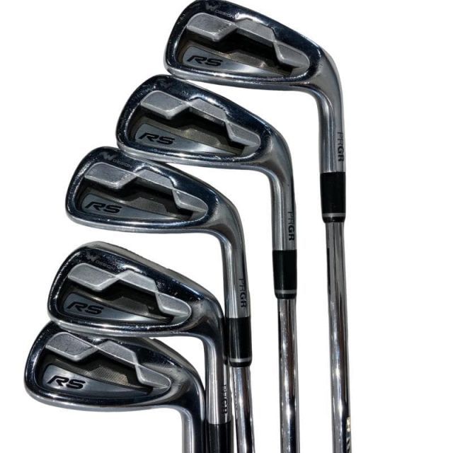 【中古】 プロギア RS(2018) 5S アイアンセット IR スペックスチールIII Ver.2 (フレックスS) メンズ 男性用 右利き 右用 Cランク ゴルフクラブ