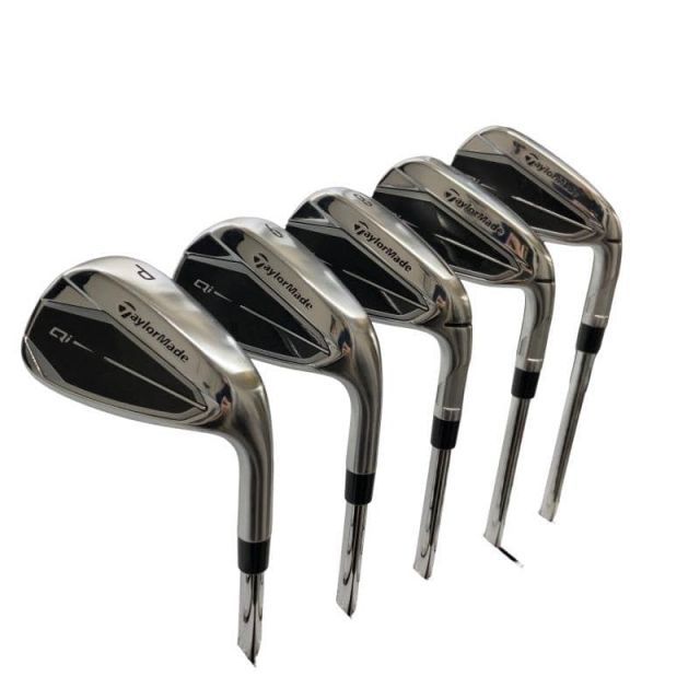 【中古】 テーラーメイド Qi 5S アイアンセット IR NS PRO 820GH (フレックスR) メンズ 男性用 右利き 右用 Cランク ゴルフクラブ