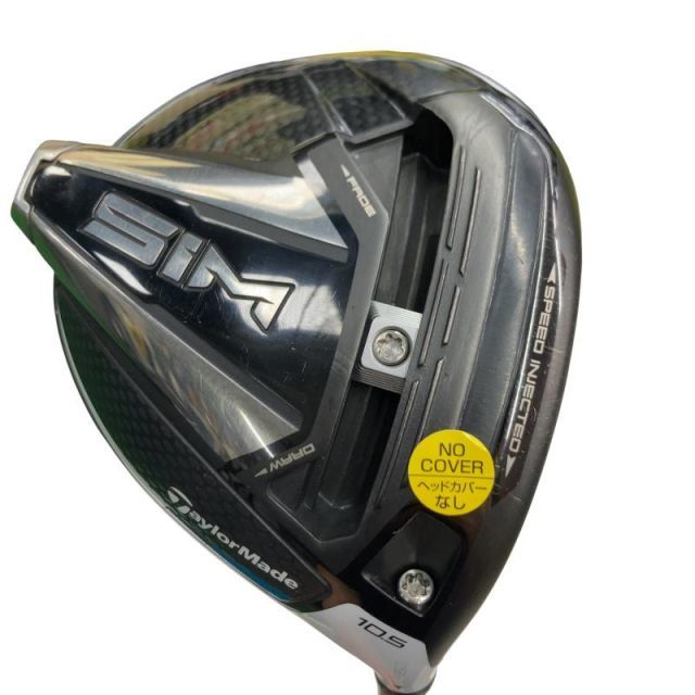 【中古】 テーラーメイド SIM 10.5° ドライバー DR 純正特注シャフト (フレックスX) メンズ 男性用 右利き 右用 Cランク ゴルフクラブ 15,935円