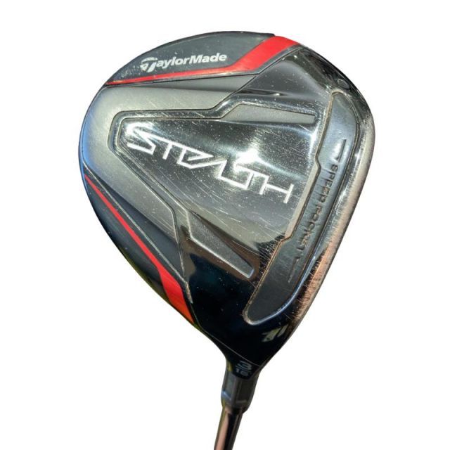 【中古】 テーラーメイド STEALTH 3W フェアウェイウッド FW TENSEI RED TM50(STEALTH FW) (フレックスS) メンズ 男性用 右利き 右用 Dランク ゴルフクラブ
