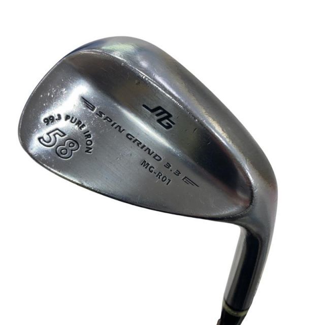 【中古】 三浦技研 MG-R01 58° ウェッジ WG リシャフト (フレックスその他) メンズ 男性用 右利き 右用 Dランク ゴルフクラブ