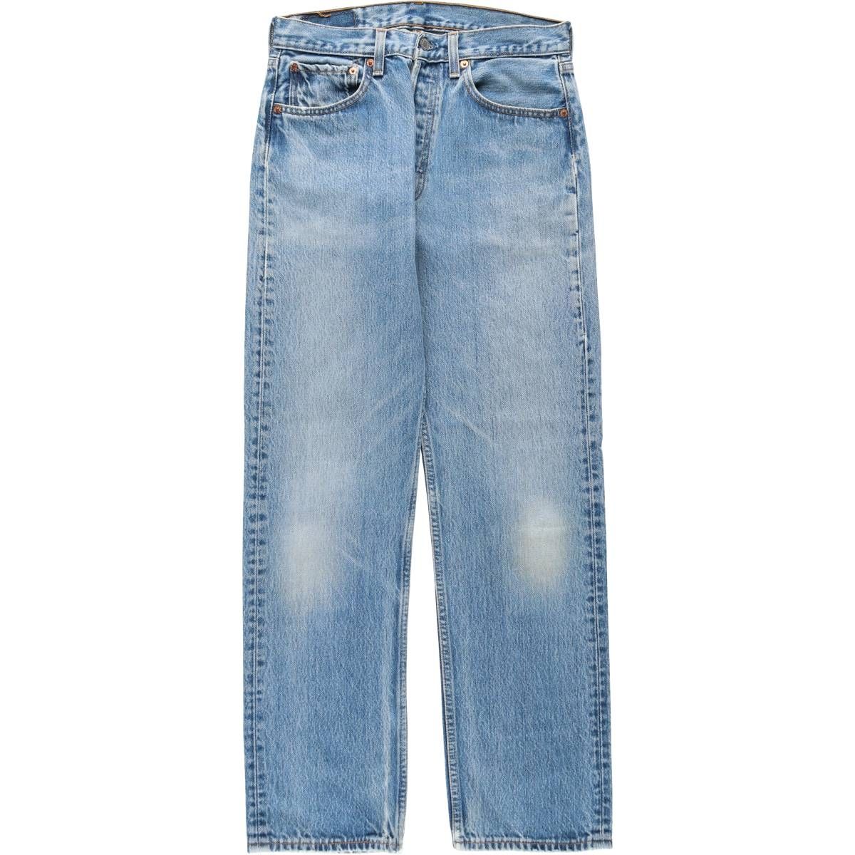 古着 90年代 リーバイス Levi's 501-0000 ストレートデニムパンツ USA製 メンズw30相当 ヴィンテージ/eaa638399