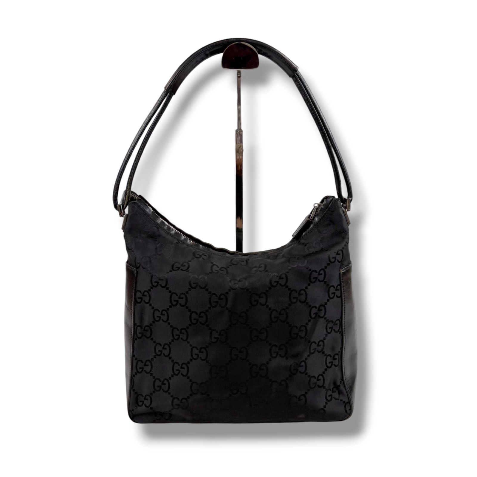 グッチ GUCCI GGキャンバス ワンショルダーバッグ ホーボーバッグ 