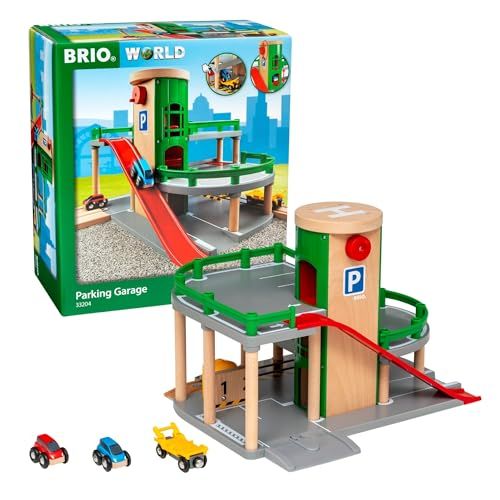 BRIO (ブリオ) パーキングガレージ 33204 対象年齢 3歳~ 【おもちゃ 玩具 木製おもちゃ 情景パーツ プレゼント（誕生日/クリスマス）】ma de08f7c3