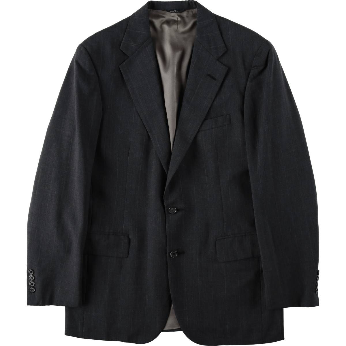 古着 90年代 ラルフローレン Ralph Lauren CHAPS チャップス ストライプ柄 テーラードジャケット USA製 メンズM相当/eaa634751