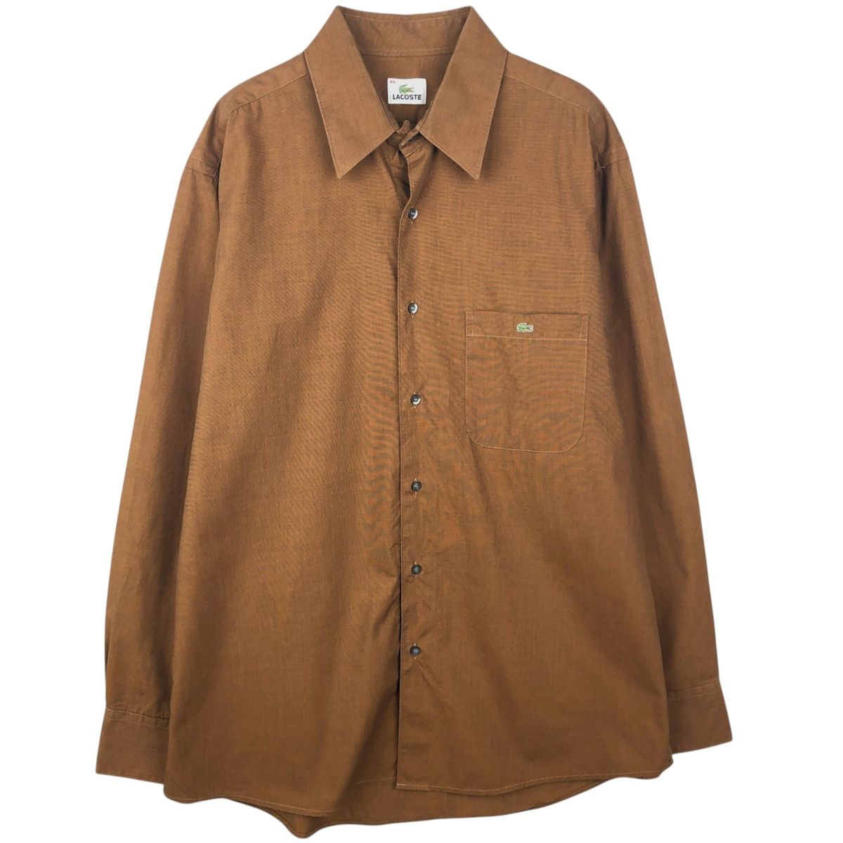 古着 ラコステ LACOSTE 長袖 コットンシャツ メンズL相当/eaa637843 4,805円