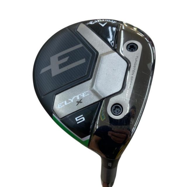 【中古】 キャロウェイ ELYTE X 5W フェアウェイウッド FW VENTUS GREEN 50 for CW(ELYTE FW) (フレックスSR) メンズ 男性用 右利き 右用 Cランク ゴルフクラブ