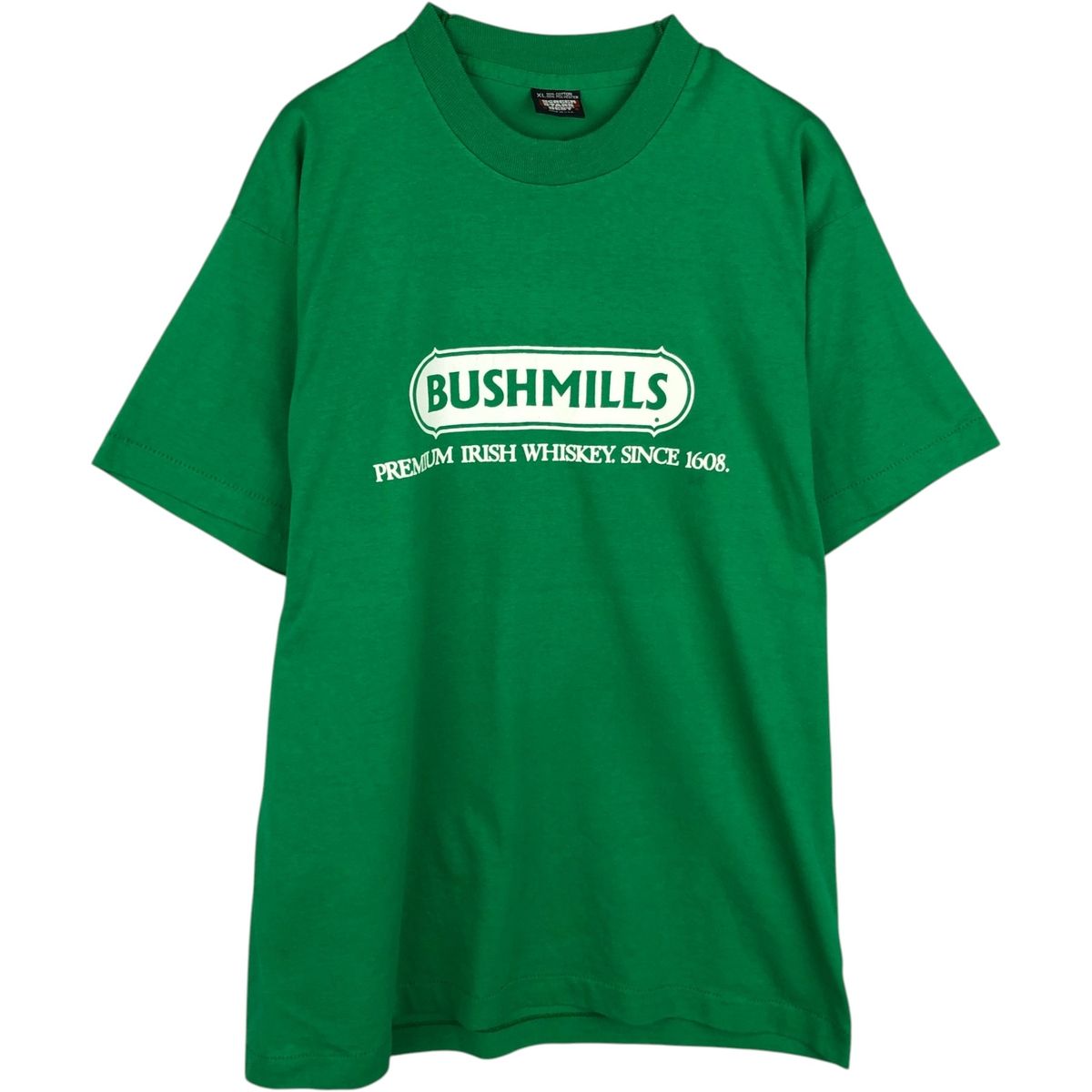 古着 スクリーンスターズ SCREEN STARS BEST BUSHMILLS ブッシュミルズ アドバタイジングTシャツ USA製 メンズXL相当/eaa637367