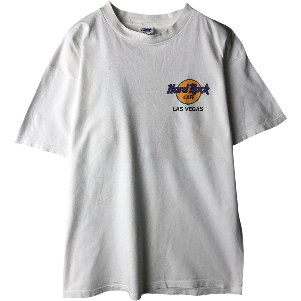 古着 HARD ROCK CAFE ハードロックカフェ アドバタイジングTシャツ メンズXL相当/eaa638203