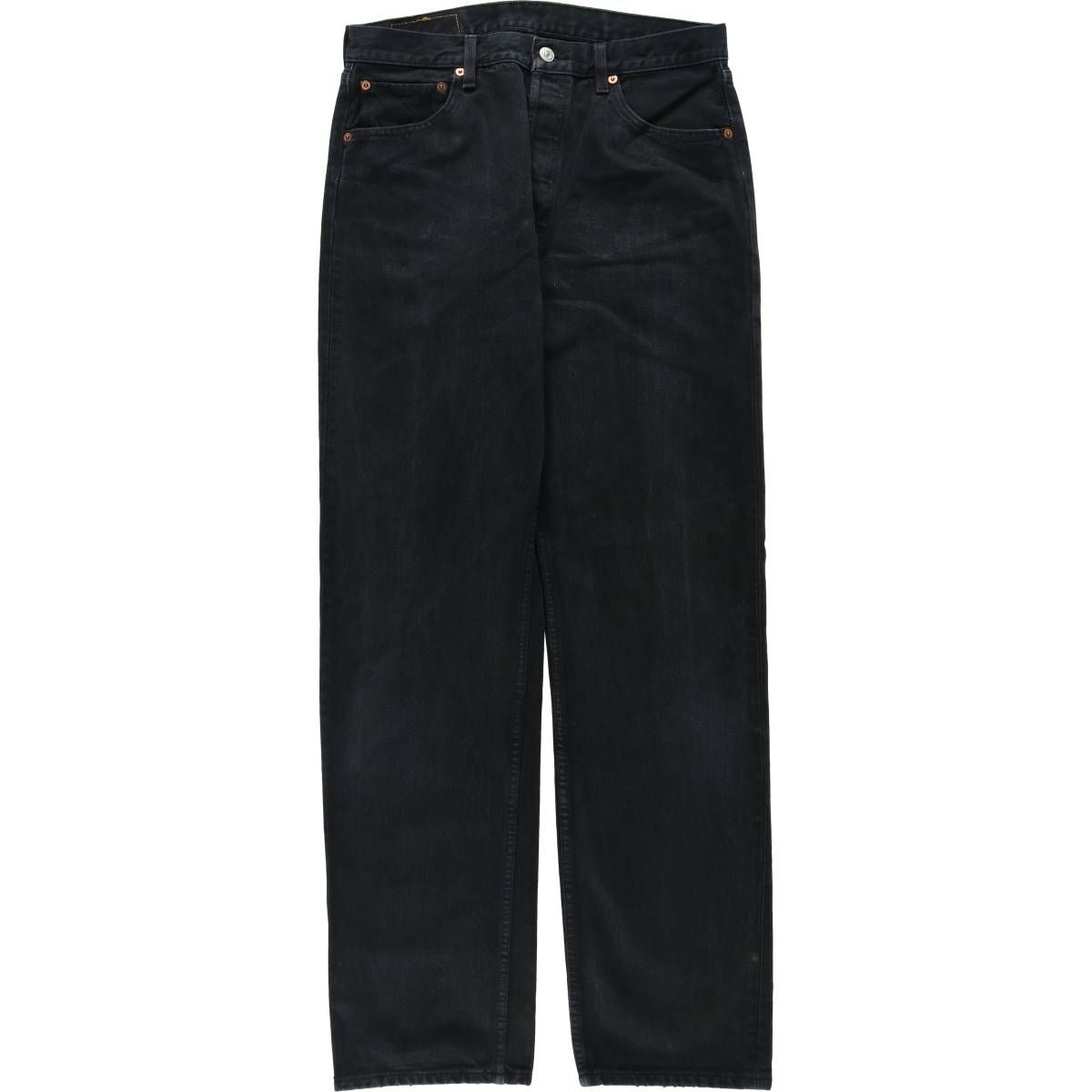 古着 90年代 リーバイス Levi's 501-0165 ブラックデニム ストレートデニムパンツ メンズw33相当 ヴィンテージ/eaa638376