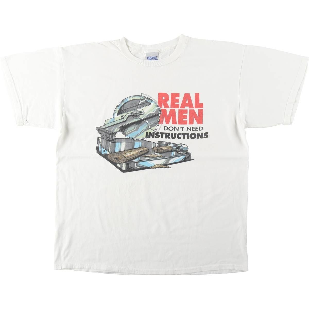 古着 90年代 タルテックス TULTEX メッセージプリントTシャツ メンズXL相当 ヴィンテージ/eaa638270