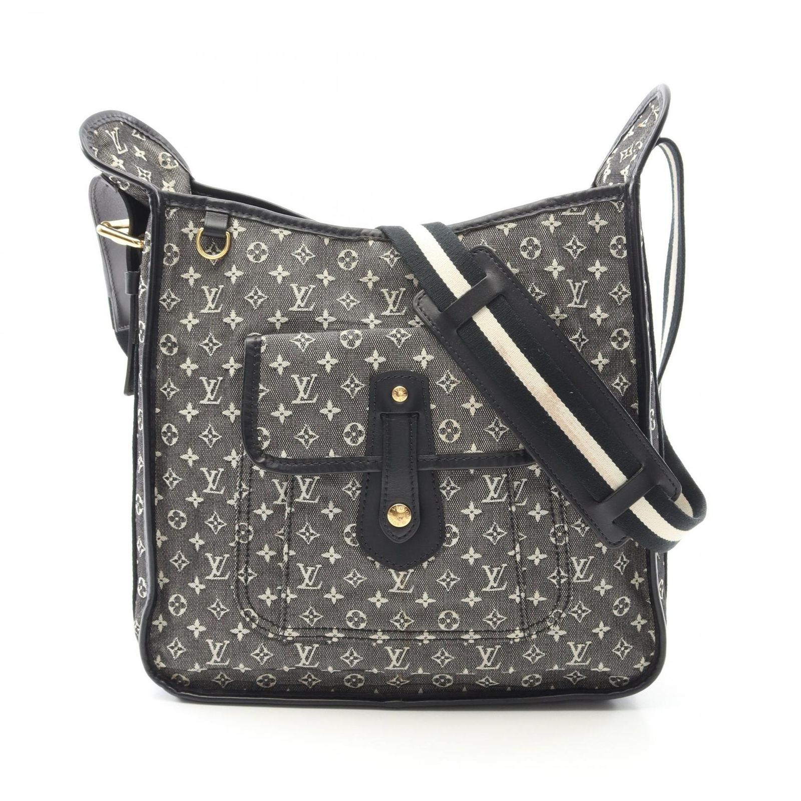 ルイ・ヴィトン LOUIS VUITTON ショルダーバッグ ブザス マリーケイト M92324 ノワール キャンバス レザー ブザス・マリーケイト レディース Used A