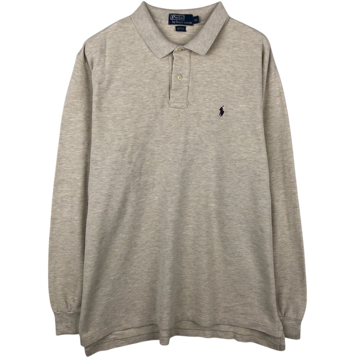 古着 ラルフローレン Ralph Lauren POLO by Ralph Lauren 長袖 ポロシャツ メンズXL相当/eaa631923