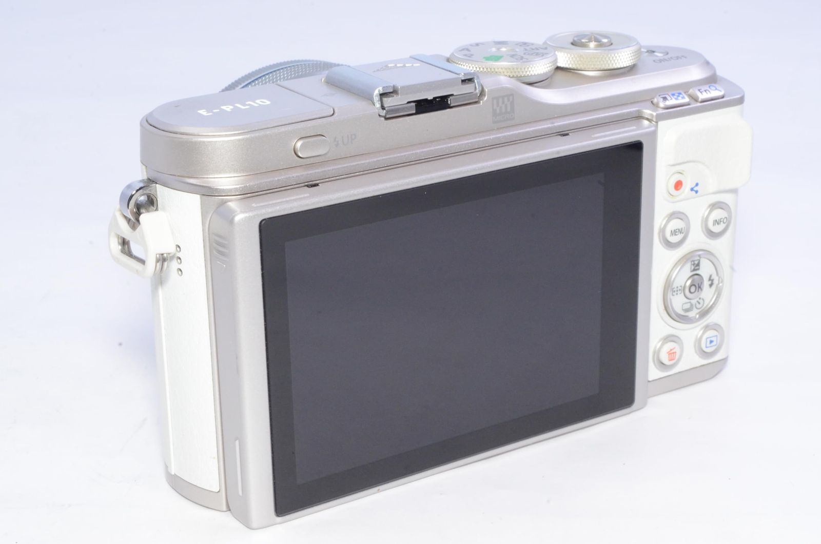 OLYMPUS PEN E-PL10 14-42mm EZレンズキット ホワイト 動作確認済み