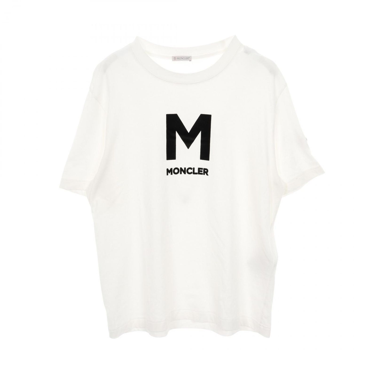 モンクレール MONCLER カットソー コットン Tシャツ レディース Used A