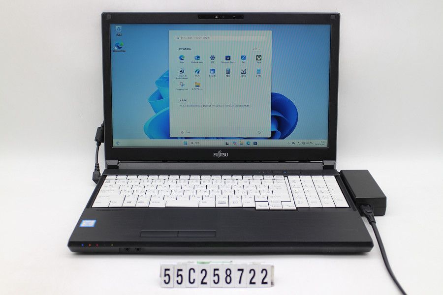 富士通 LIFEBOOK A579/BX Core i5 8265U 1.6GHz/8GB/256GB(SSD)/Multi/15.6W/FWXGA(1366x768)/Win11 【55C258722】