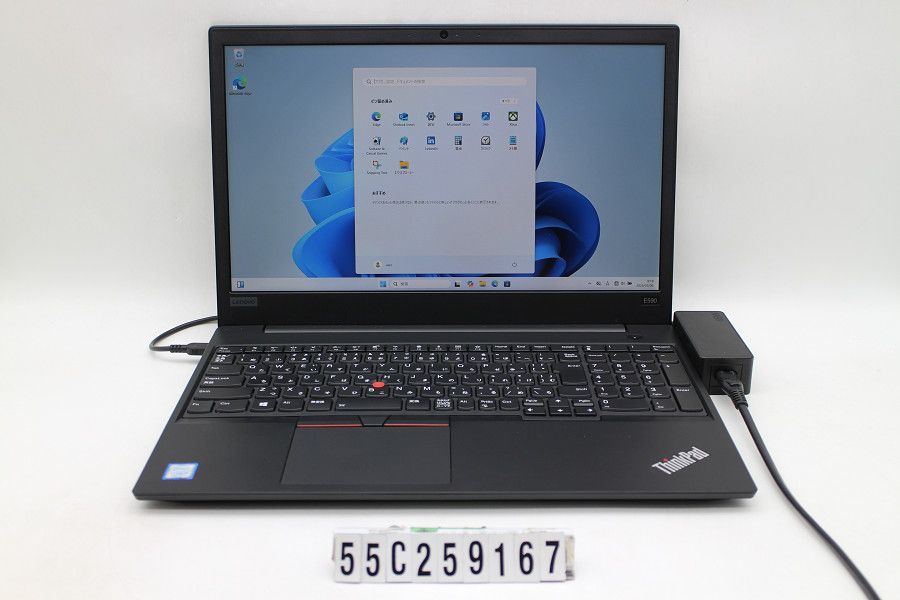Lenovo ThinkPad E590 Core i5 8265U 1.6GHz/8GB/128GB(SSD)/15.6W/FHD(1920x1080)/Win11 【55C259167】