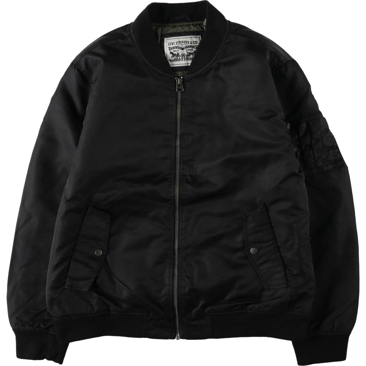 古着 リーバイス Levi's 中綿入り ミリタリー フライトジャケット メンズXL相当/eaa636584