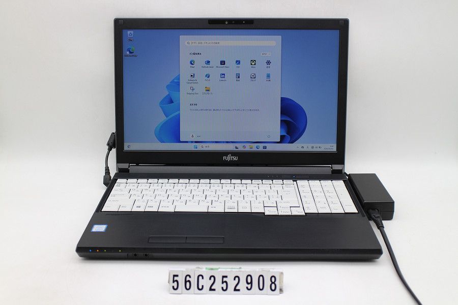 富士通 LIFEBOOK A579/C Core i5 8365U 1.6GHz/16GB/256GB(SSD)/Multi/15.6W/FWXGA(1366x768)/Win11 【56C252908】