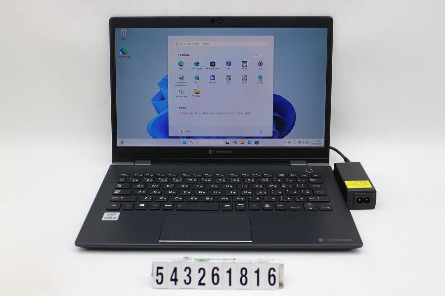 dynabook dynabook G83/FP Core i5 10210U 1.6GHz/8GB/256GB(SSD)/13.3W/FHD(1920x1080) タッチパネル/Win11 【543261816】