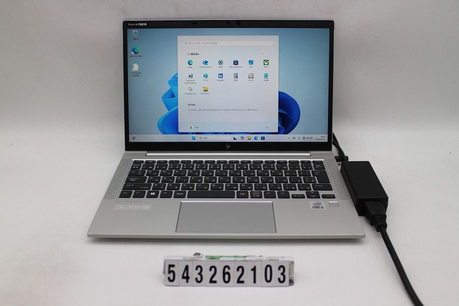 hp EliteBook 830 G7 Core i5 10210U 1.6GHz/8GB/256GB(SSD)/13.3W/FHD(1920x1080)/Win11 【543262103】