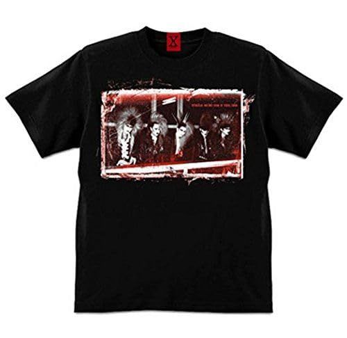 X JAPAN (エックスジャパン) 映画 WE ARE X 公式グッズ 旧メンバー フォト Tシャツ M