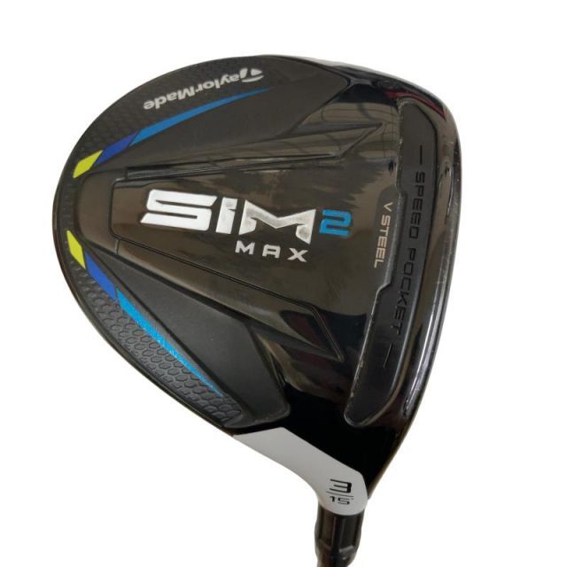 【中古】 テーラーメイド SIM2 MAX 3W フェアウェイウッド FW TENSEI BLUE TM50(SIM2 FW) (フレックスS) メンズ 男性用 右利き 右用 Cランク ゴルフクラブ