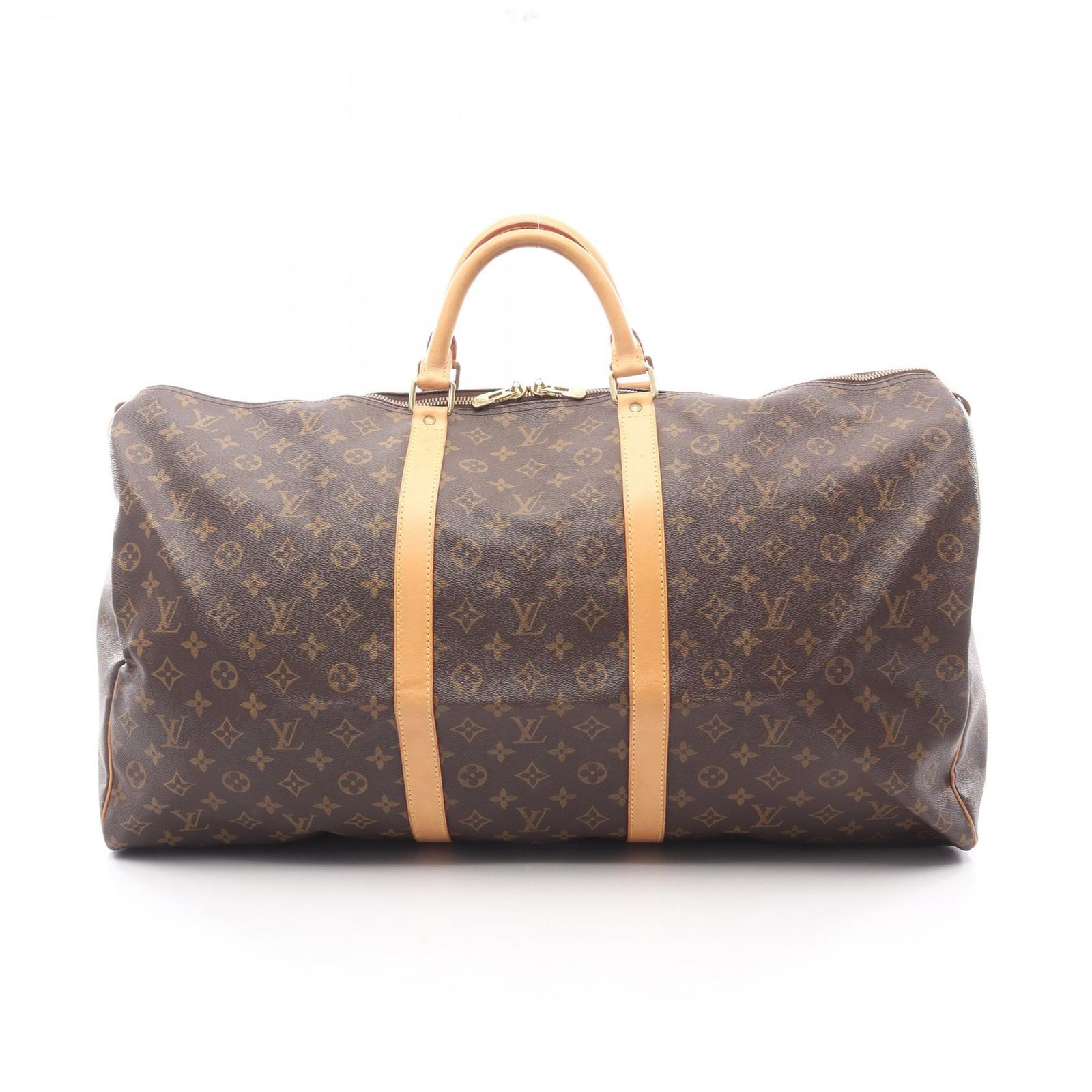 ルイ・ヴィトン LOUIS VUITTON ボストンバッグ キーポル60 モノグラム M41422 PVCコーティングキャンバス レザー キーポル60 ユニセックス Used A