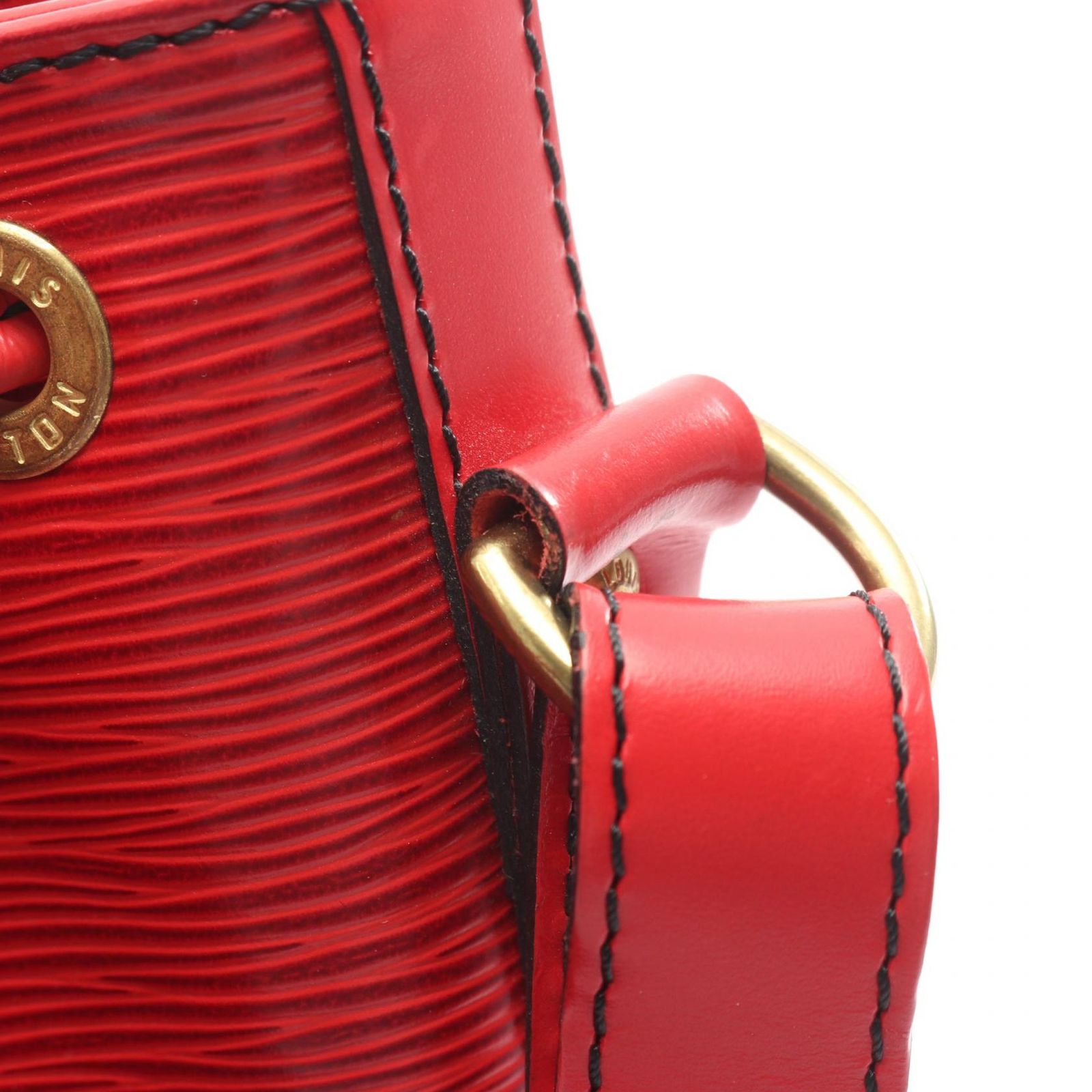ルイ・ヴィトン LOUIS VUITTON ショルダーバッグ プチノエ M44107 カスティリアンレッド レザー プチ・ノエ レディース Used B