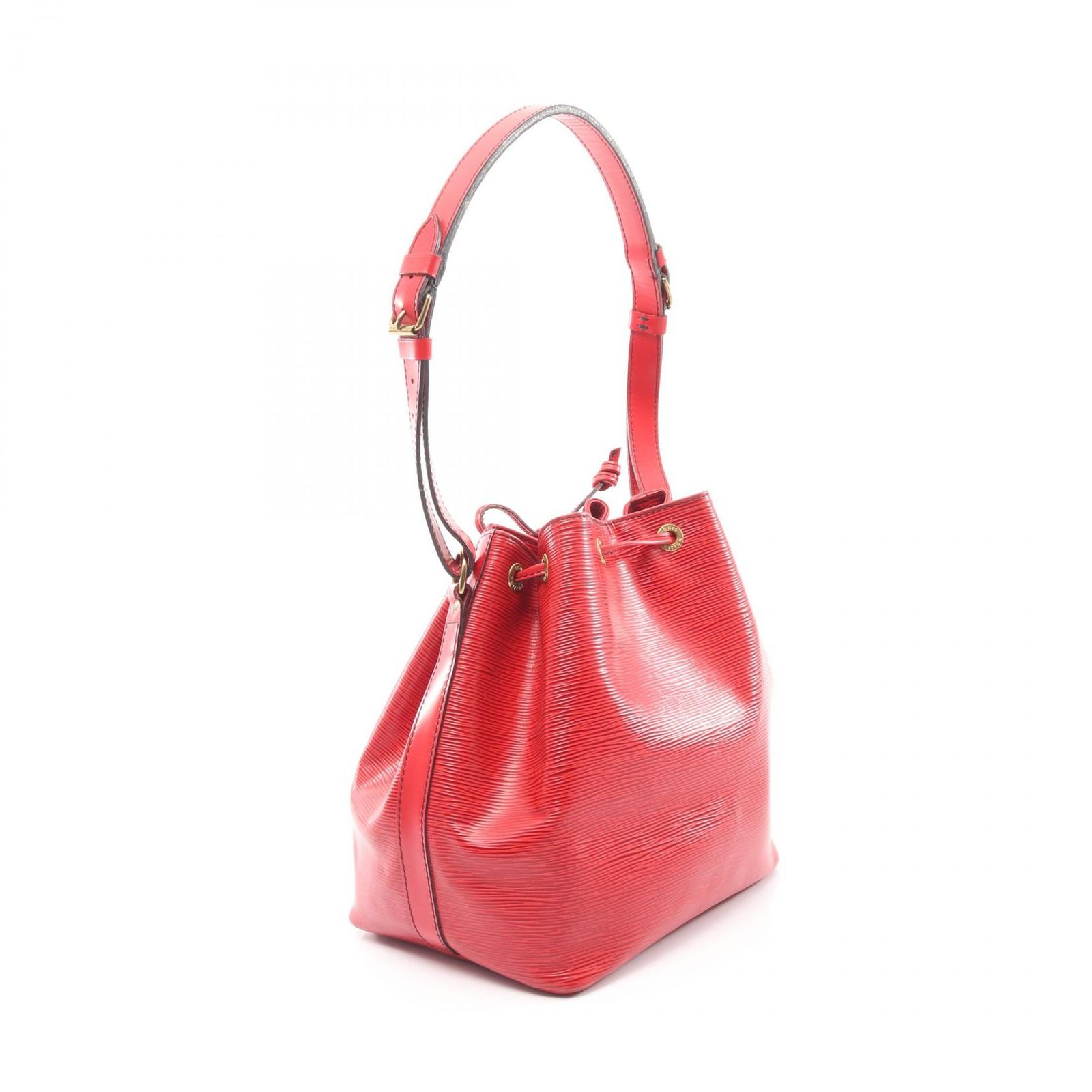 ルイ・ヴィトン LOUIS VUITTON ショルダーバッグ プチノエ M44107 カスティリアンレッド レザー プチ・ノエ レディース Used B