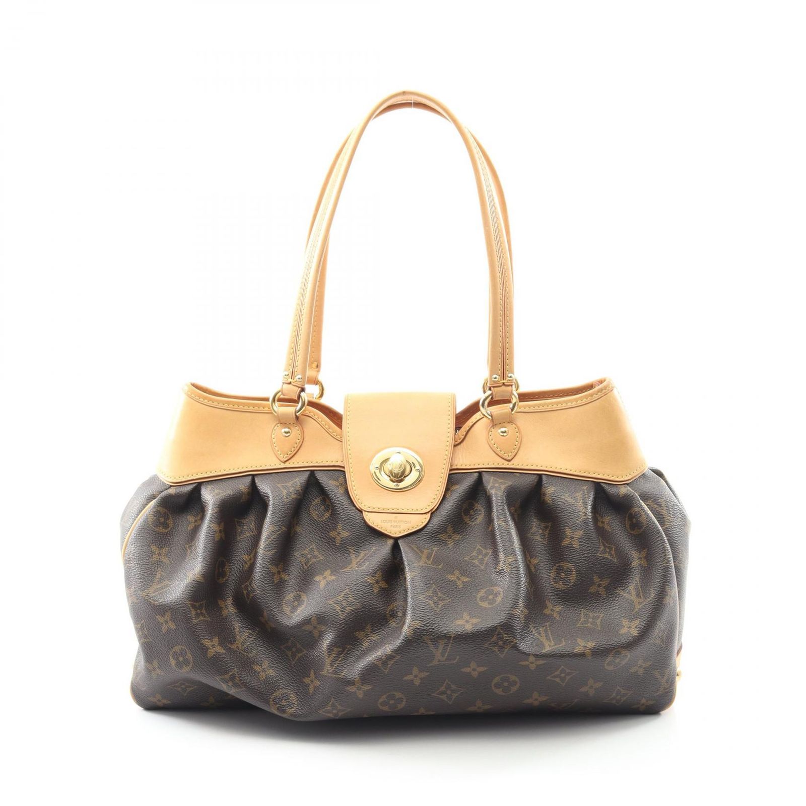 ルイ・ヴィトン LOUIS VUITTON ショルダーバッグ ボエシMM M45714 PVCコーティングキャンバス レザー ボエシMM レディース Used B