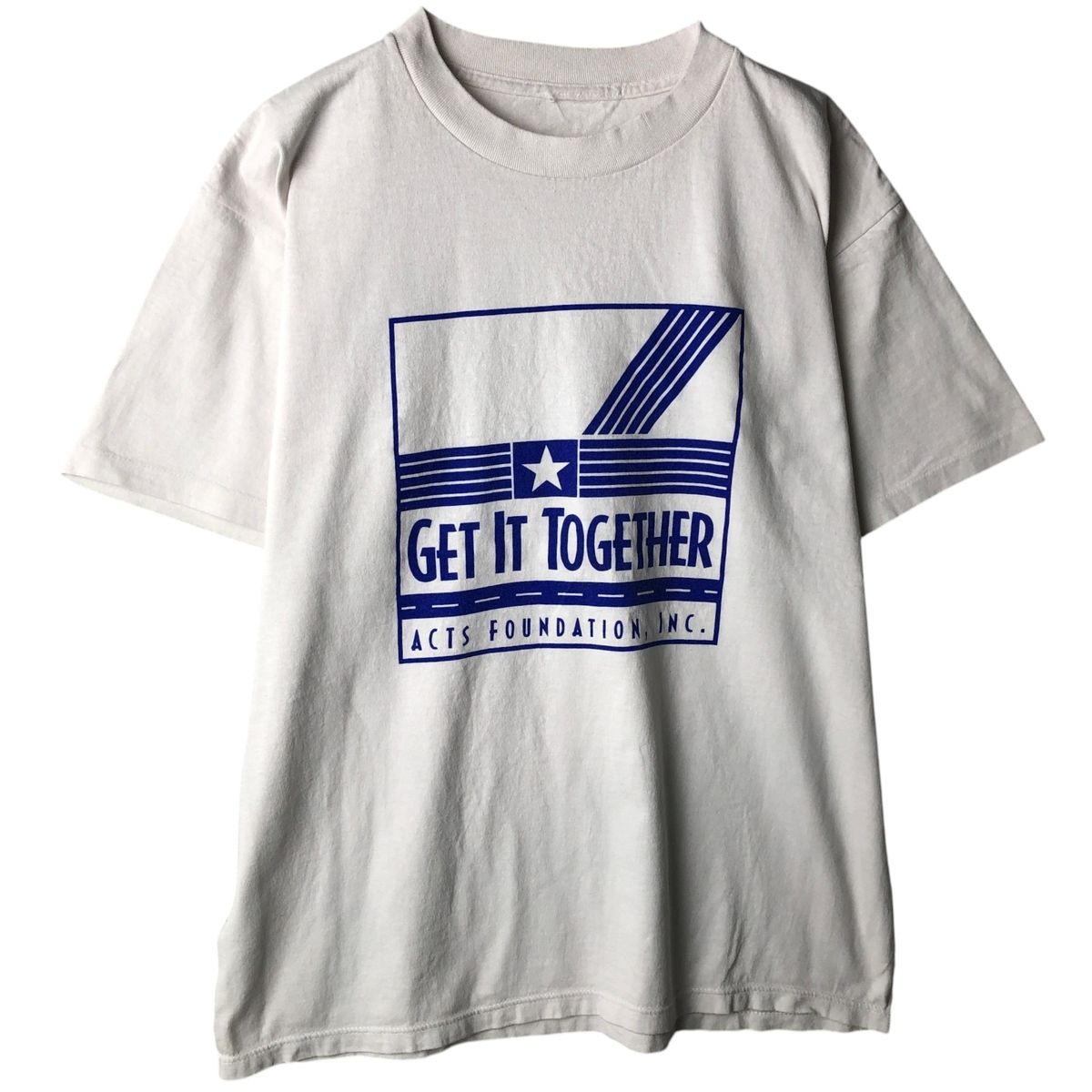 古着 プリントTシャツ メンズXL相当/eaa639124
