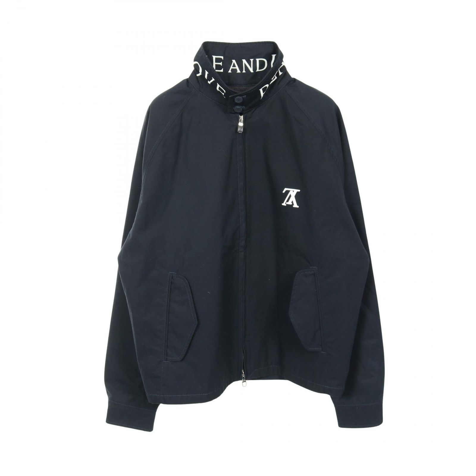 ルイ・ヴィトン LOUIS VUITTON ブルゾン PEACE AND LOVE ハリントンジャケット コットン ジャケット メンズ Used A
