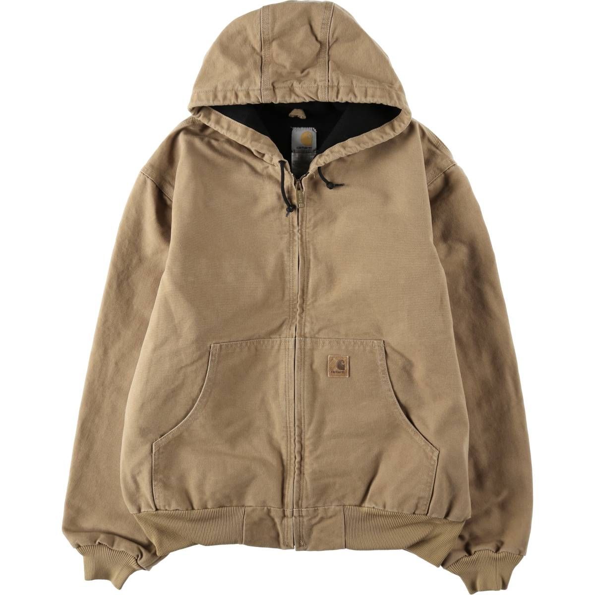 古着 カーハート Carhartt アクティブジャケット ダックフルジップ