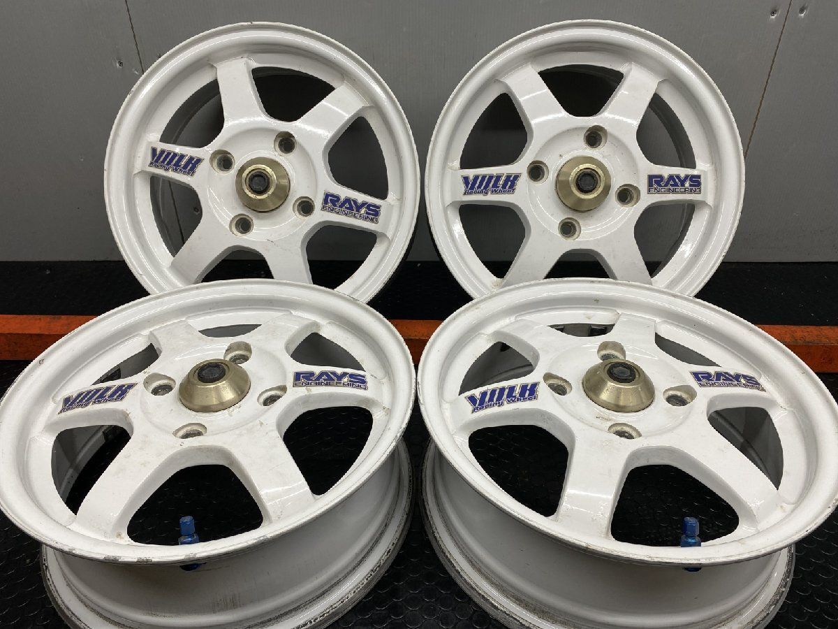 超希少】RAYS VOLK RACING TE37 レイズ ボルクレージング 14インチ 4本 