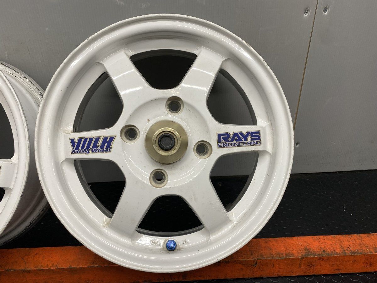超希少】RAYS VOLK RACING TE37 レイズ ボルクレージング 14インチ 4本 