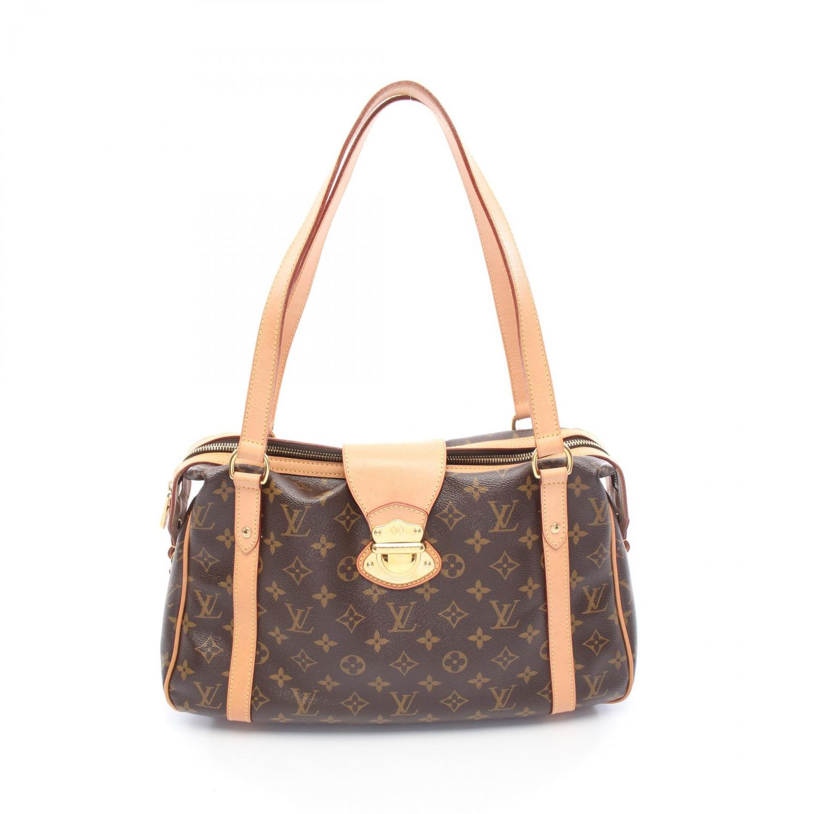 ルイ・ヴィトン LOUIS VUITTON ショルダーバッグ ストレーザPM M51186 PVCコーティングキャンバス レザー ストレーザPM レディース Used A 110,900円