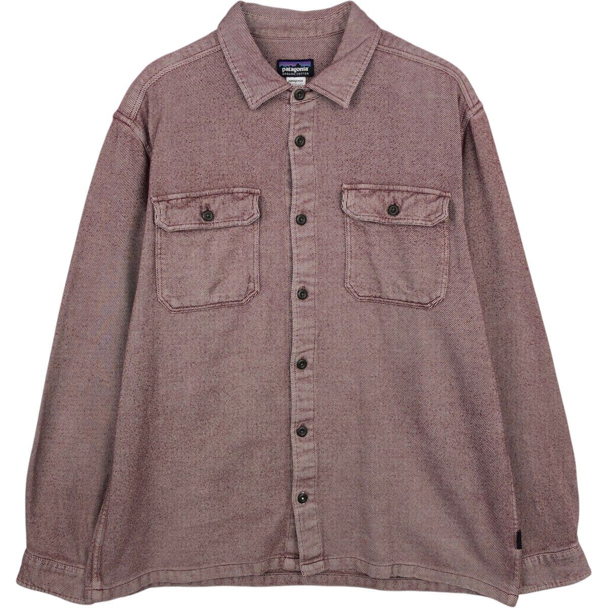 古着 00年代 パタゴニア Patagonia ORGANIC COTTON オーガニックコットン 53947FA12 長袖 フランネルチェックシャツ/eaa639980