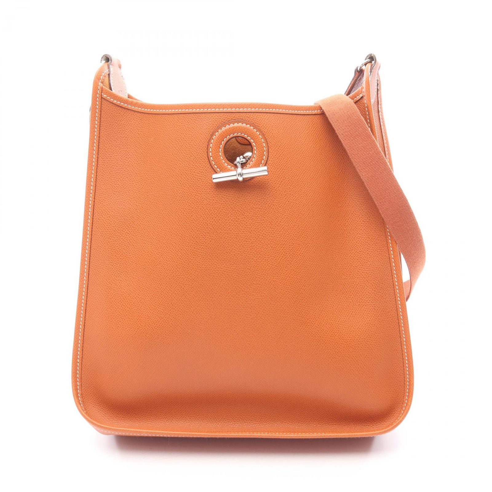 エルメス HERMES ショルダーバッグ ヴェスパPM ゴールド レザー カーフ（牛革） ヴェスパPM ゴールド レディース Used A