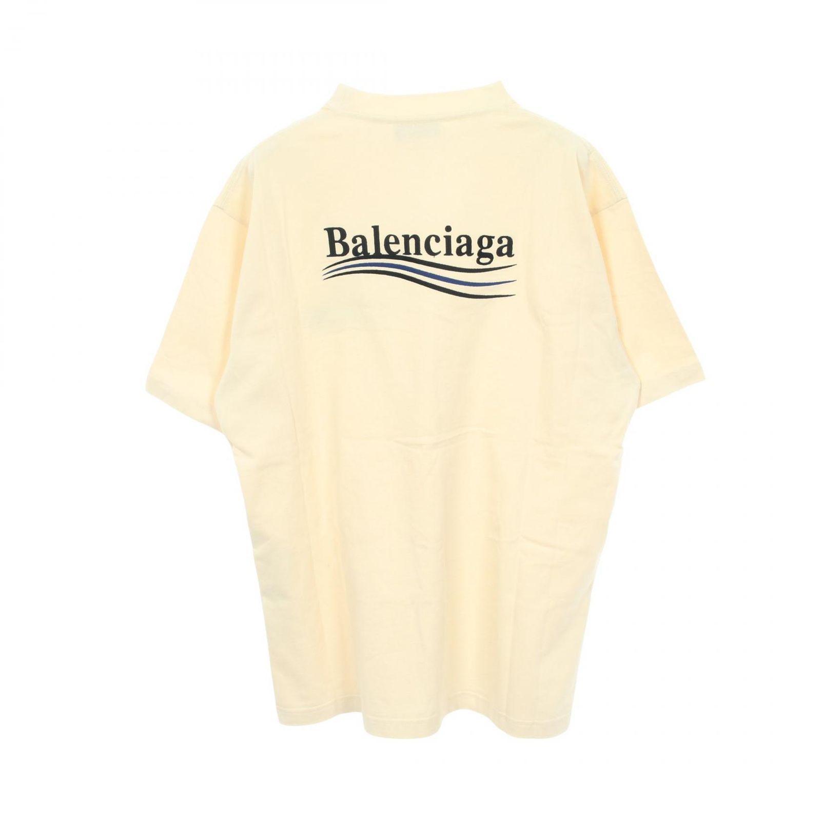 バレンシアガ BALENCIAGA 半袖Tシャツ Political Campaign 641675 