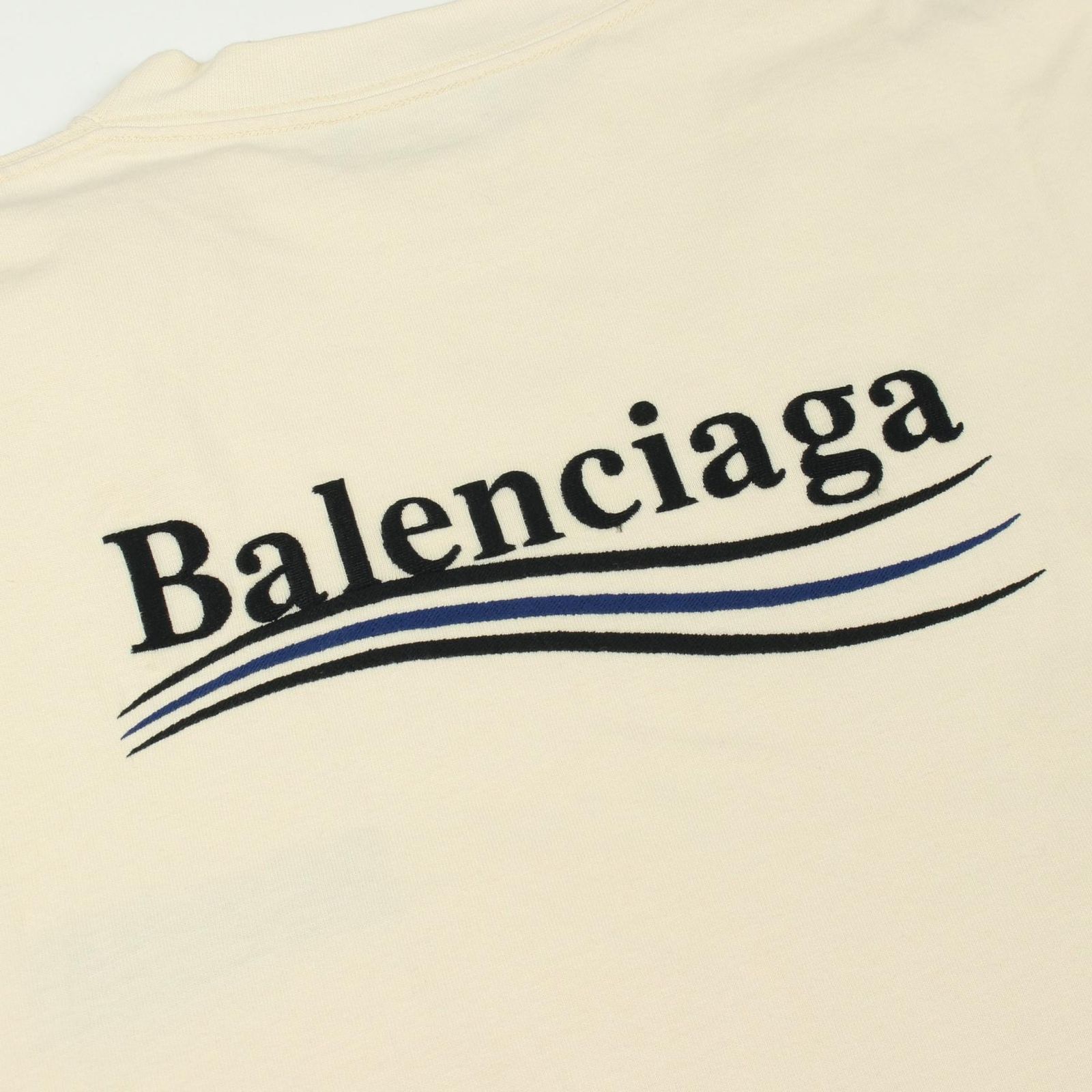 バレンシアガ BALENCIAGA 半袖Tシャツ Political Campaign 641675 