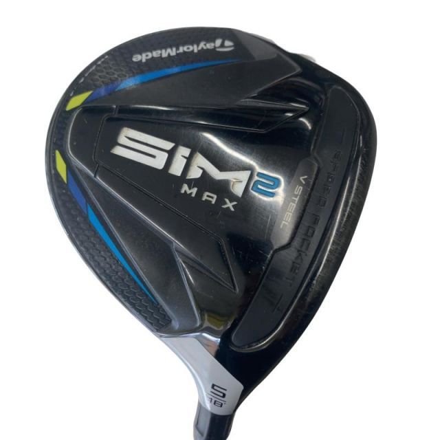【中古】 テーラーメイド SIM2 MAX 5W フェアウェイウッド FW TENSEI BLUE TM50(SIM2 FW) (フレックスR) メンズ 男性用 右利き 右用 Cランク ゴルフクラブ