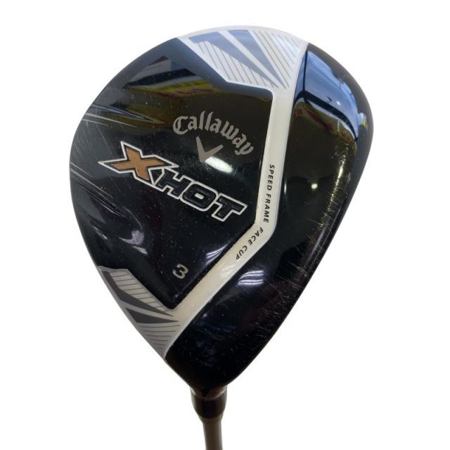 【中古】 キャロウェイ X HOT 3W フェアウェイウッド FW X HOT 50W(フェアウェイウッド) (フレックスR) メンズ 男性用 右利き 右用 Cランク ゴルフクラブ